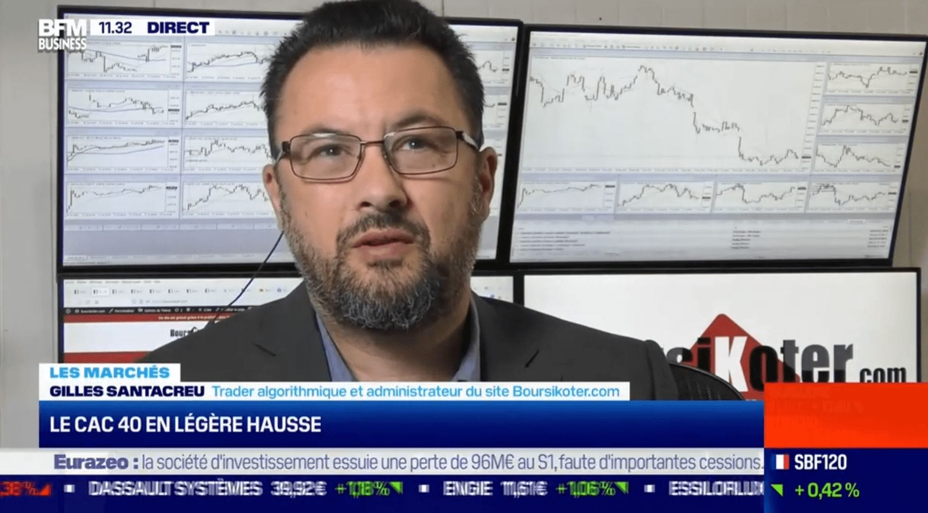 Gilles santacreu bfm business
