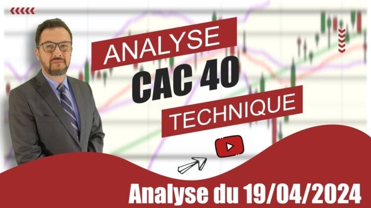 CAC 40 – Analyse Technique en Video du 19-04-2024