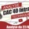 CAC 40 – Analyse Technique Intraday du 22-01-2025